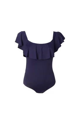 SAMPLE - Off the Shoulder One Piece Suit - Navy