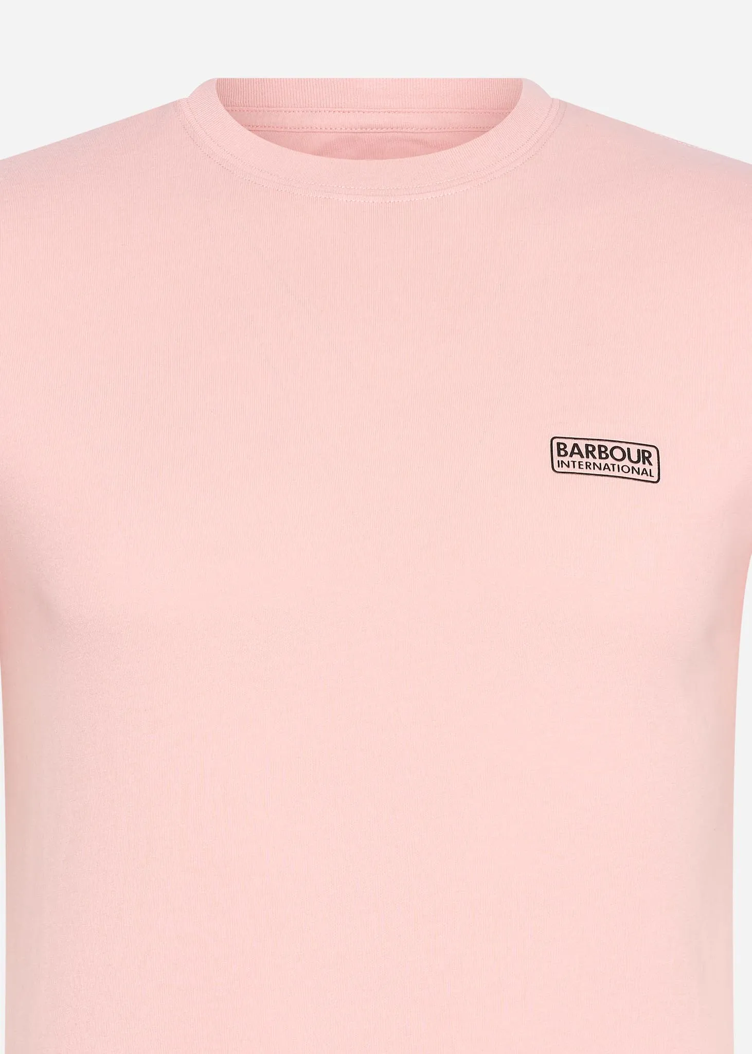 Small logo tee - pink cinder