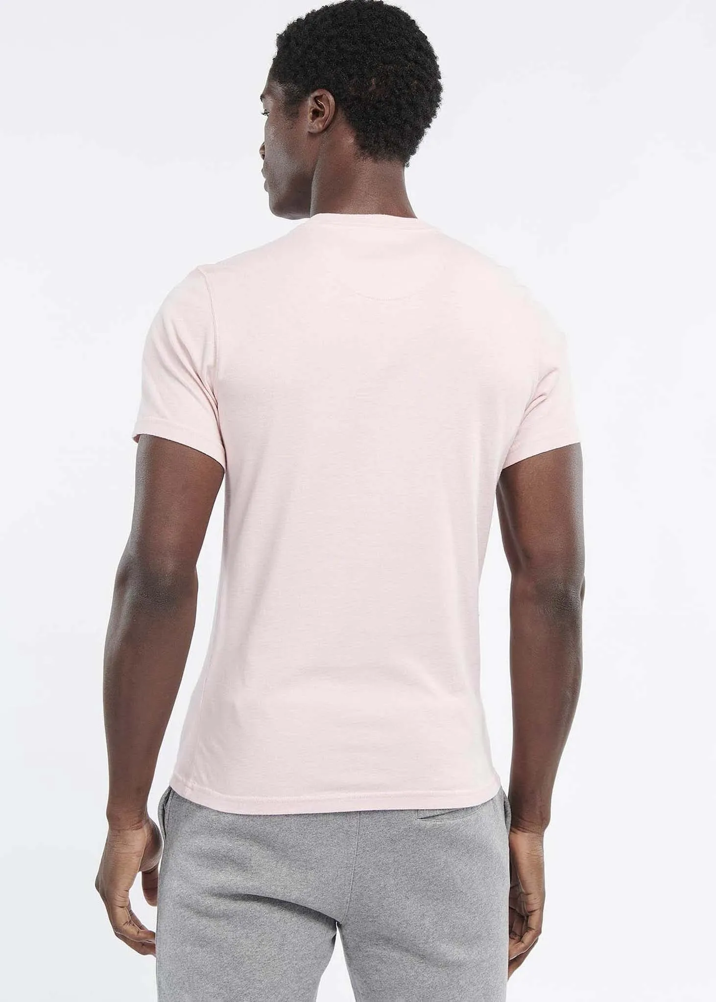 Small logo tee - pink cinder
