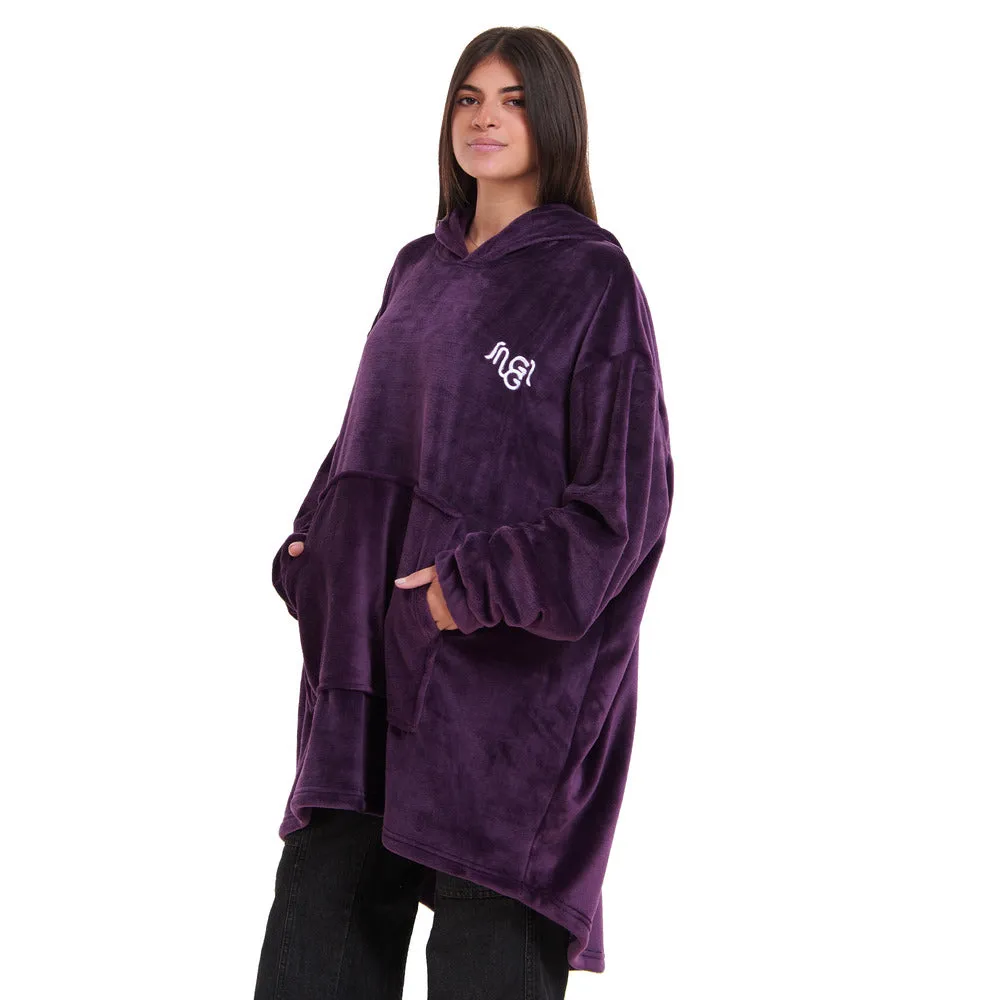 Snuggs Blanket Hoodie Deep violet