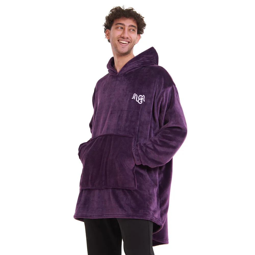 Snuggs Blanket Hoodie Deep violet