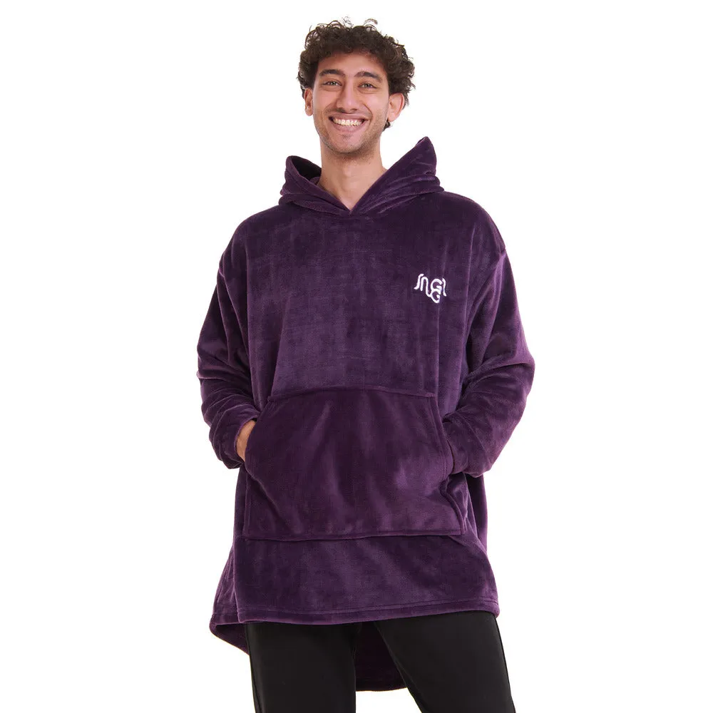 Snuggs Blanket Hoodie Deep violet