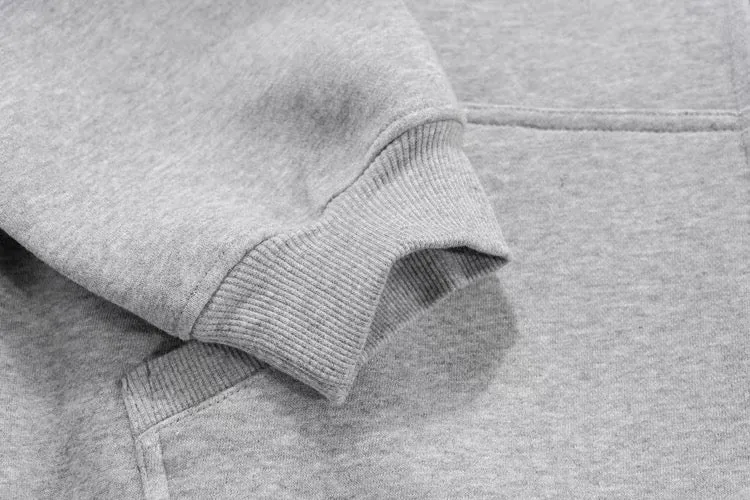 Solid Color Cardigan Hoodie