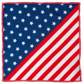 Stars and Stripes Pocket Square