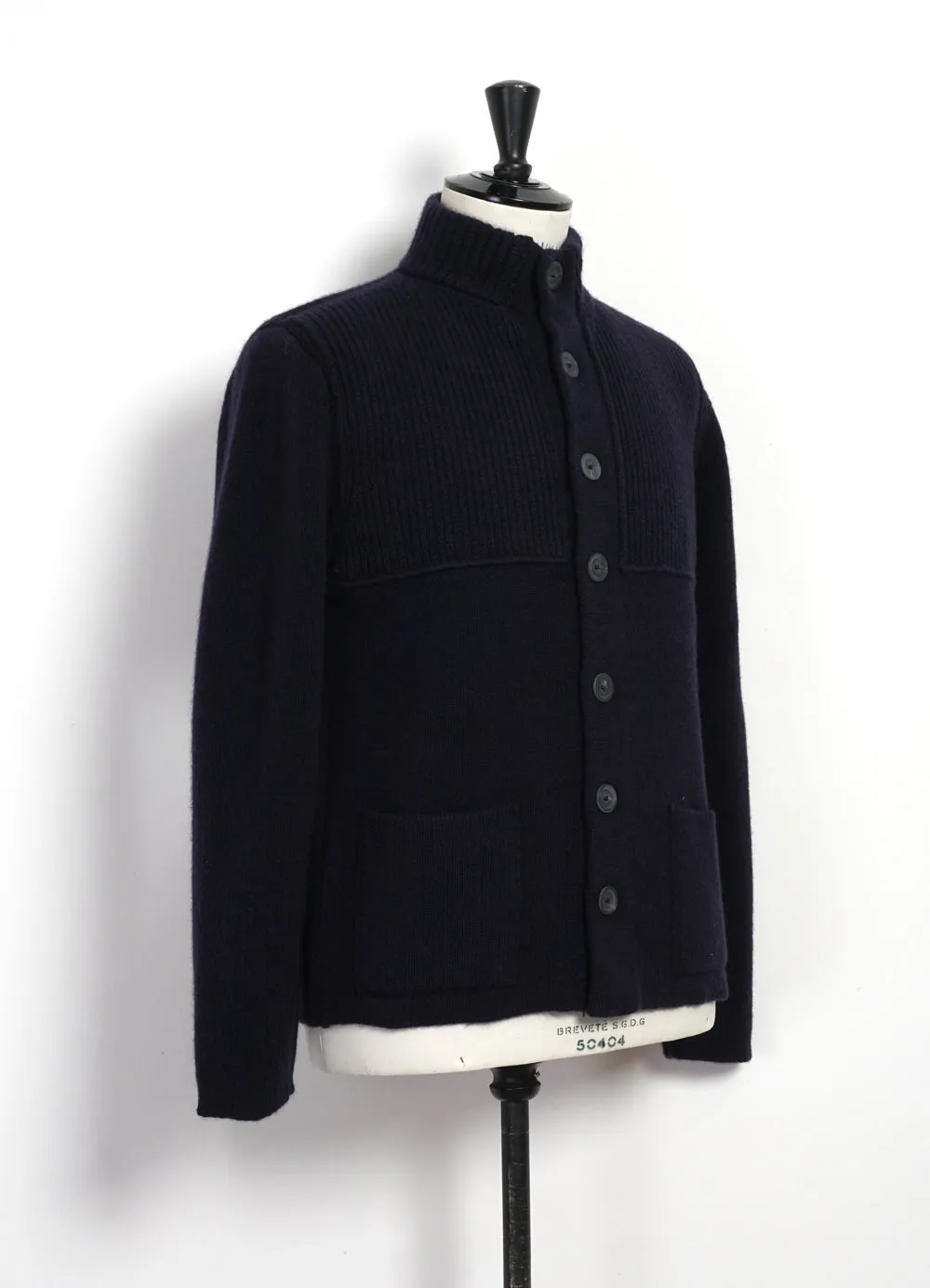 STORM JACKET | Knitted Merino Jacket | Nocturne