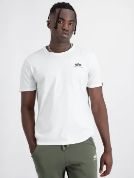T-shirt con Logo sul Petto Bianco