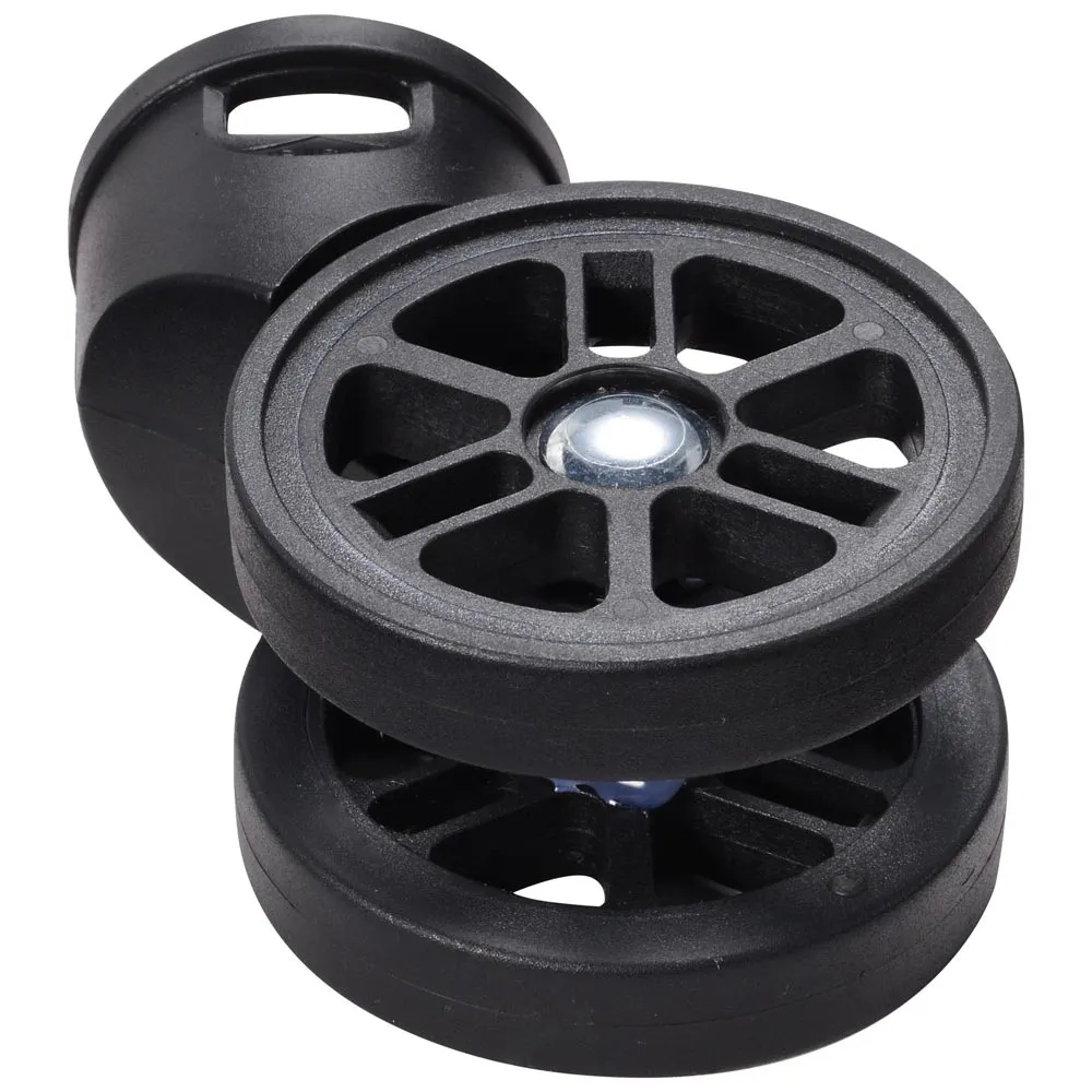 TheLAShop Swivel Casters Makeup Case Replacement 2Pcs