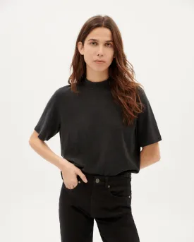 Thick Hemp Aidin T-Shirt Black