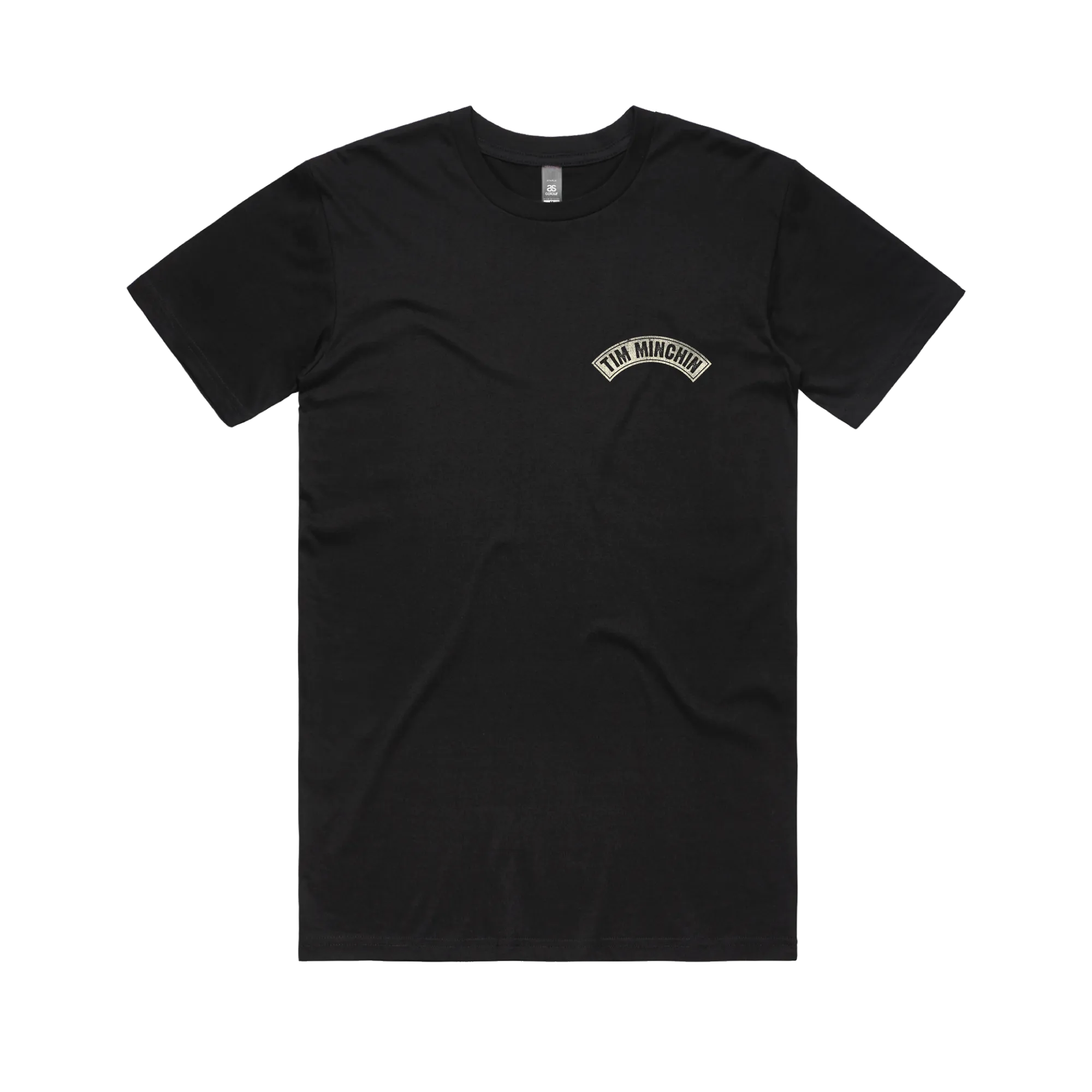 Tim Minchin / Upcycled Skull Black T-Shirt