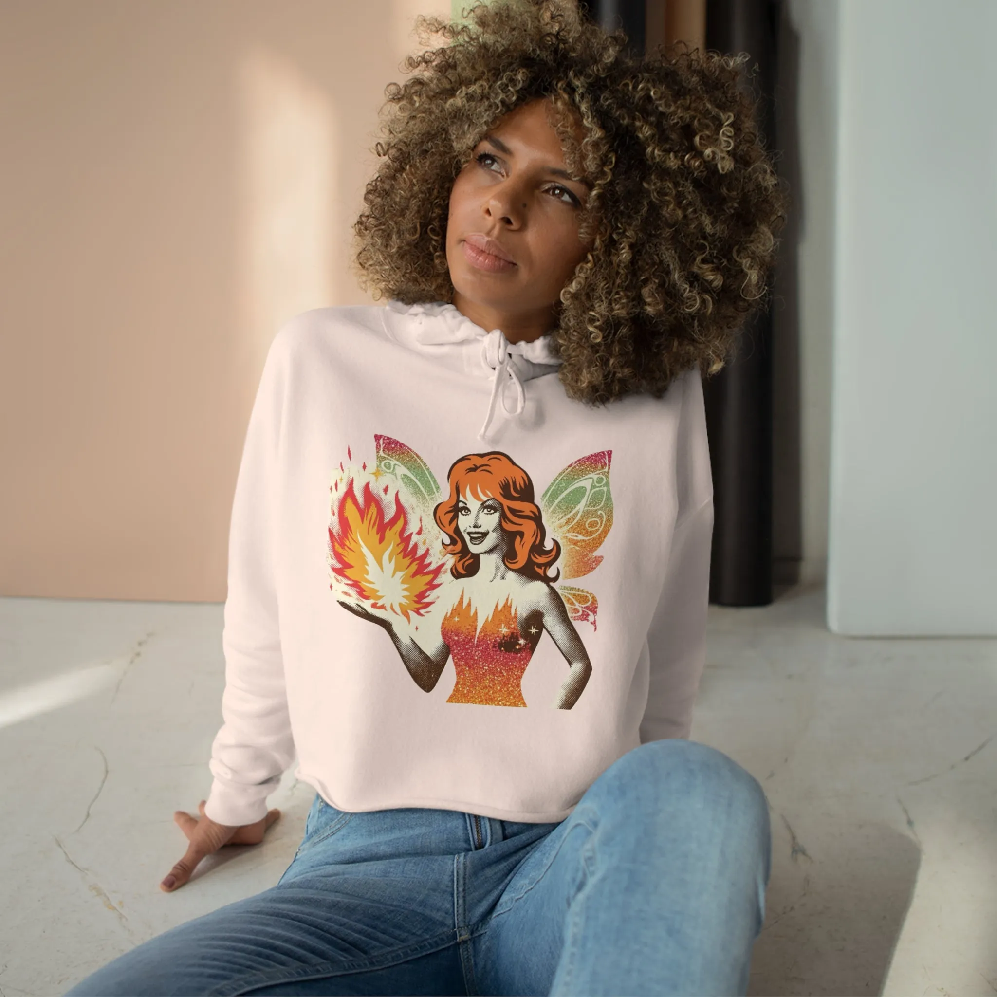 Tracy Curley's Crop Hoodie