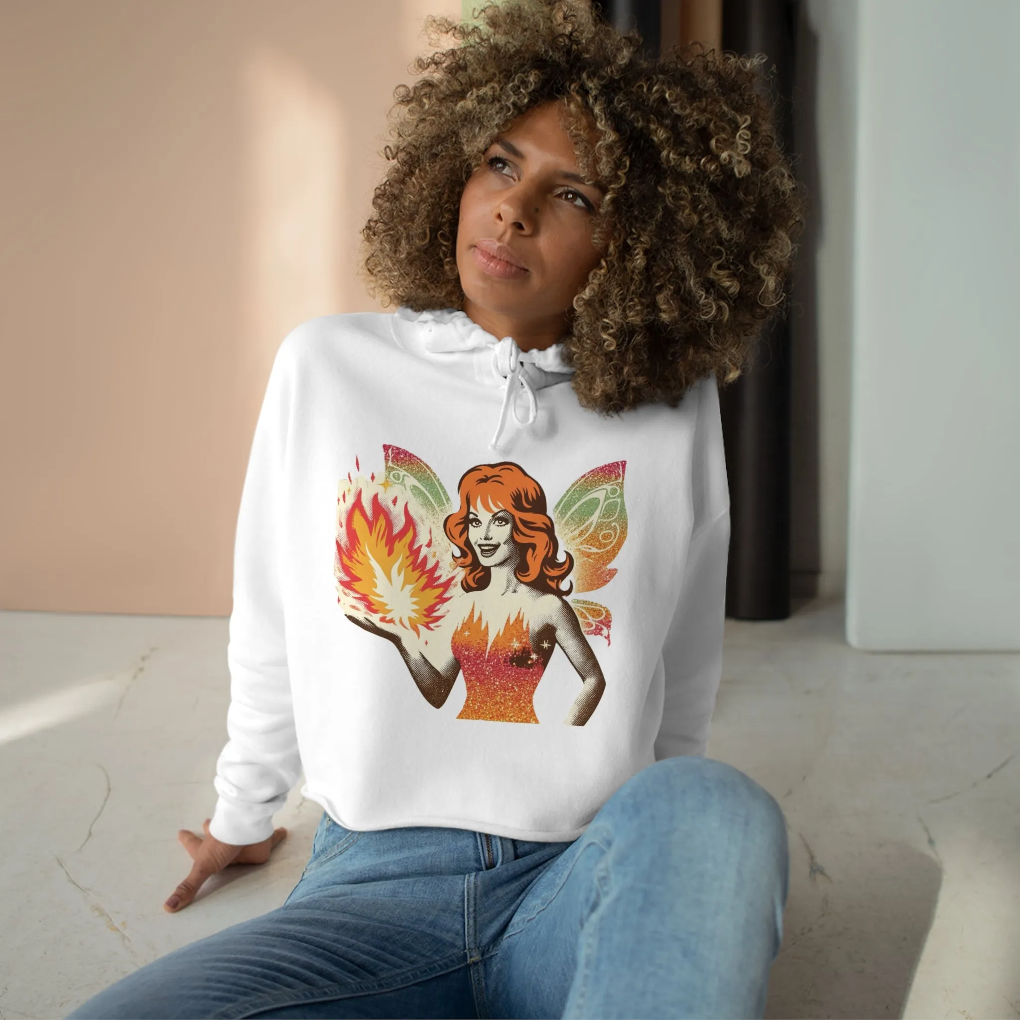Tracy Curley's Crop Hoodie
