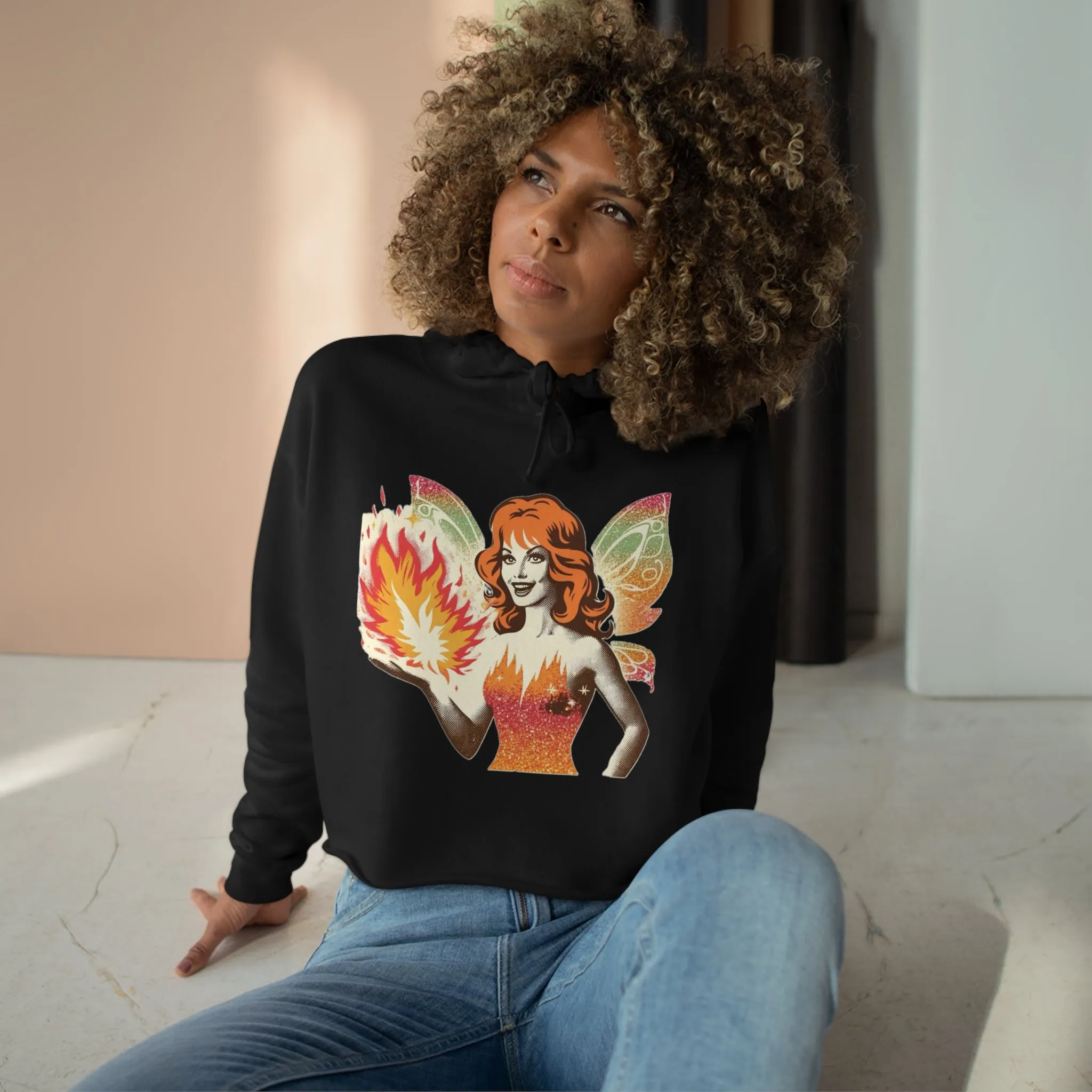 Tracy Curley's Crop Hoodie