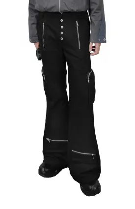 Unisex multi-pocket casual pants