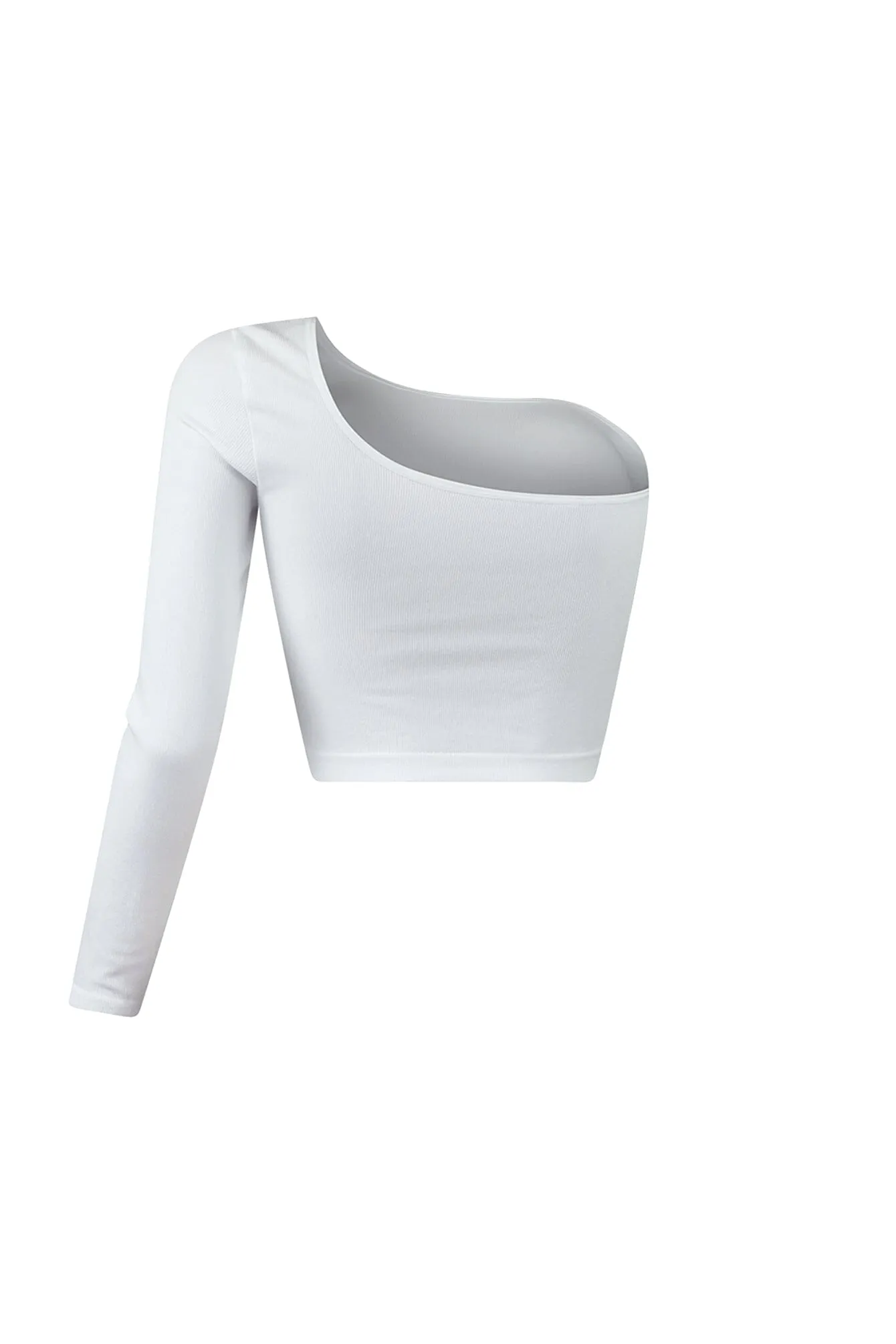 Unspoken Words One Off the Shoulder Basic Top