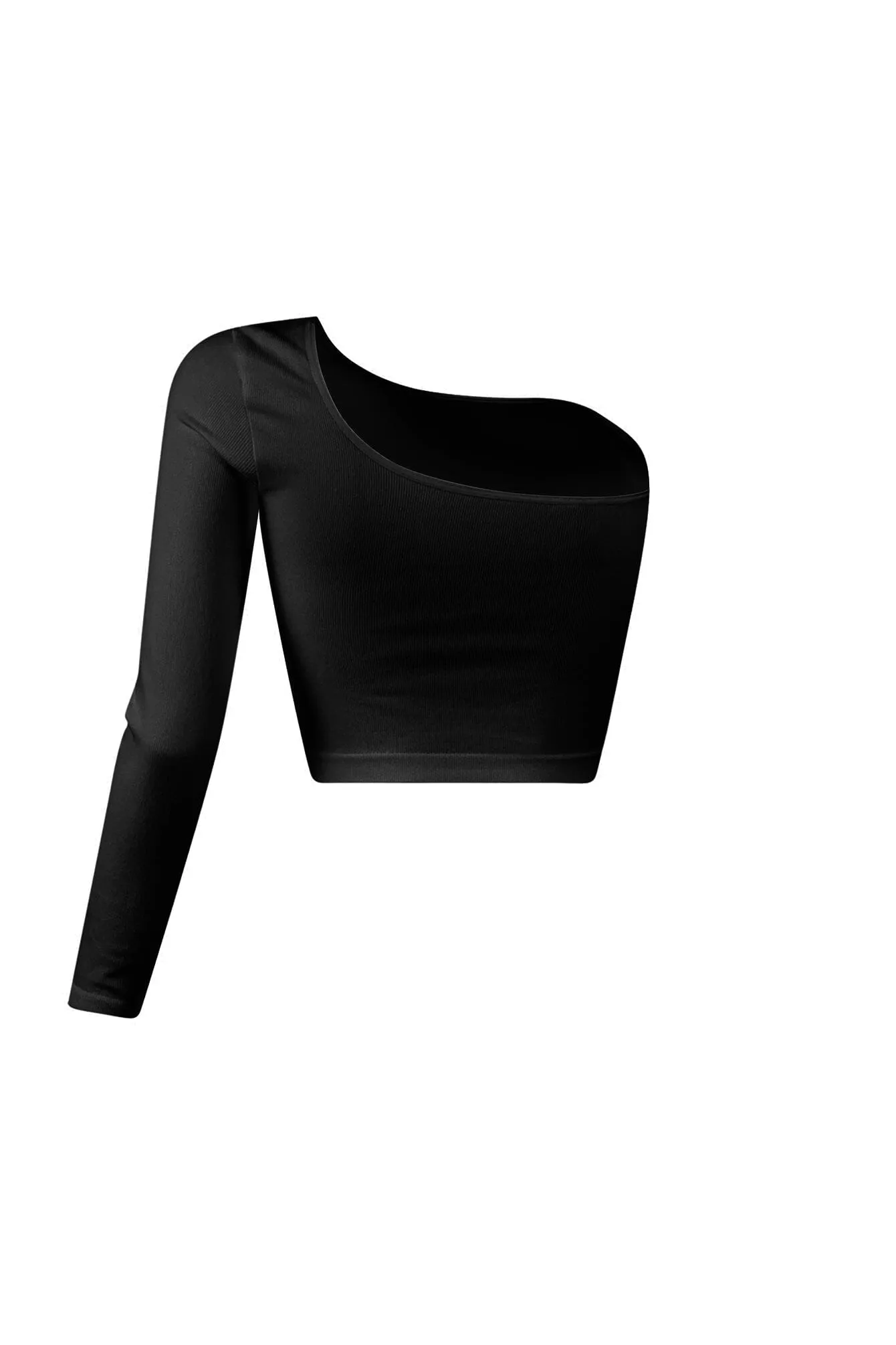 Unspoken Words One Off the Shoulder Basic Top