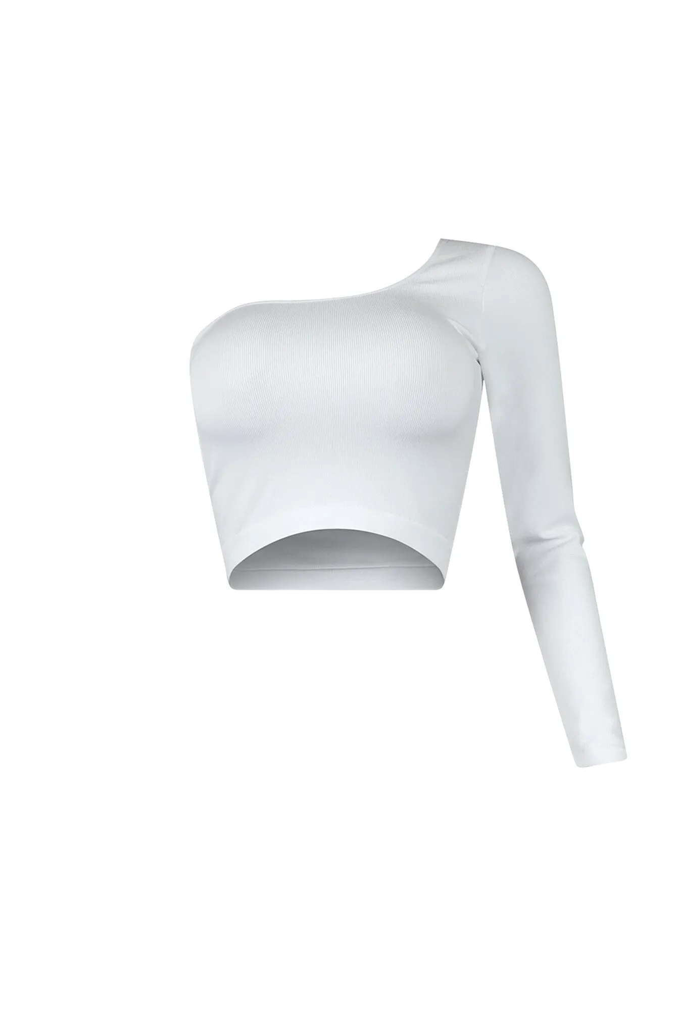 Unspoken Words One Off the Shoulder Basic Top