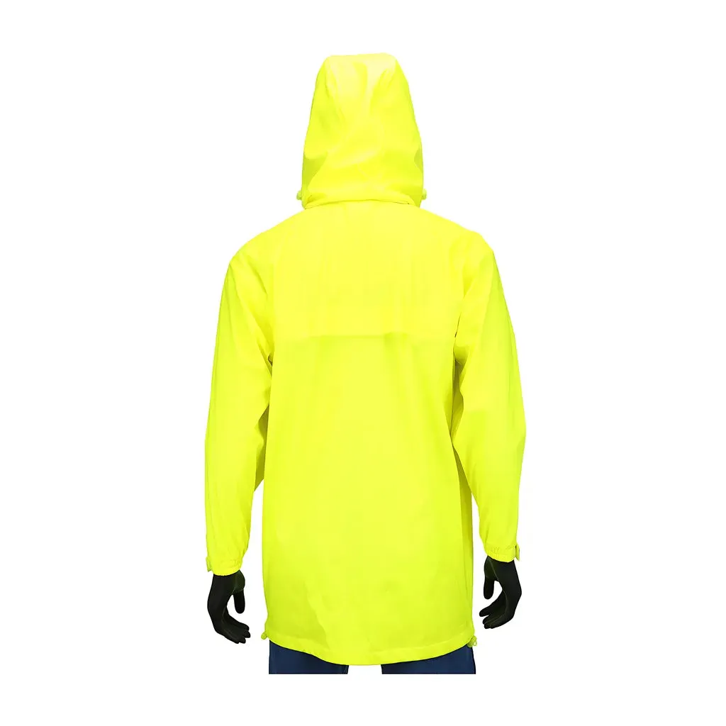 West Chester 4540J/M Hi-Vis Stretch Rain Jacket