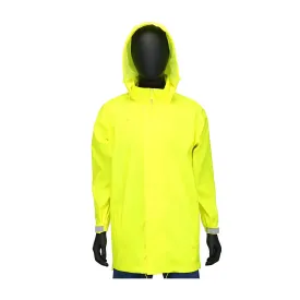 West Chester 4540J/M Hi-Vis Stretch Rain Jacket