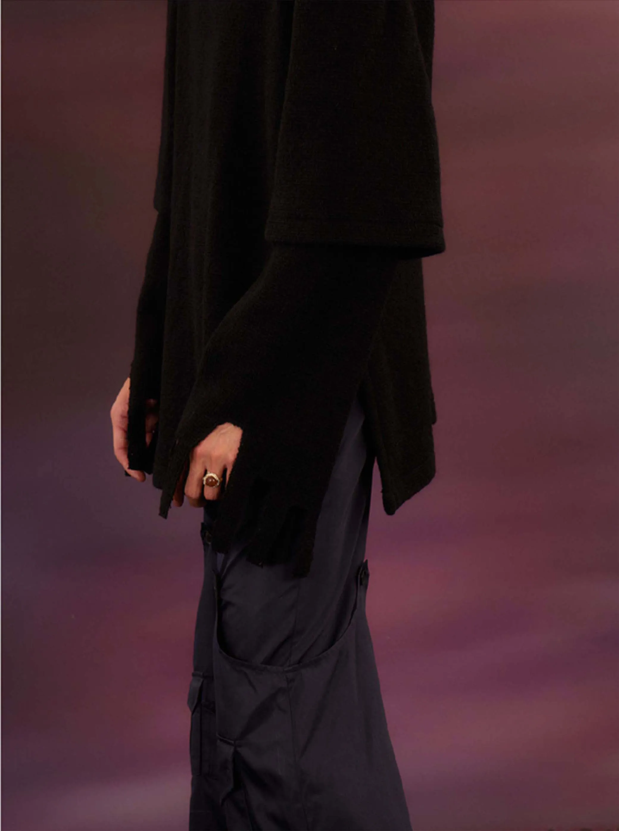 Wide pocket multi wear casual pants