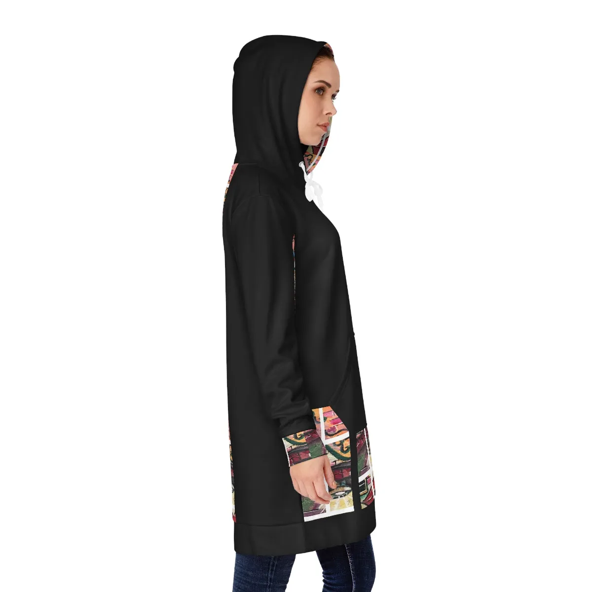 Women's Hoodie Dress (AOP) ARTFUL LITE