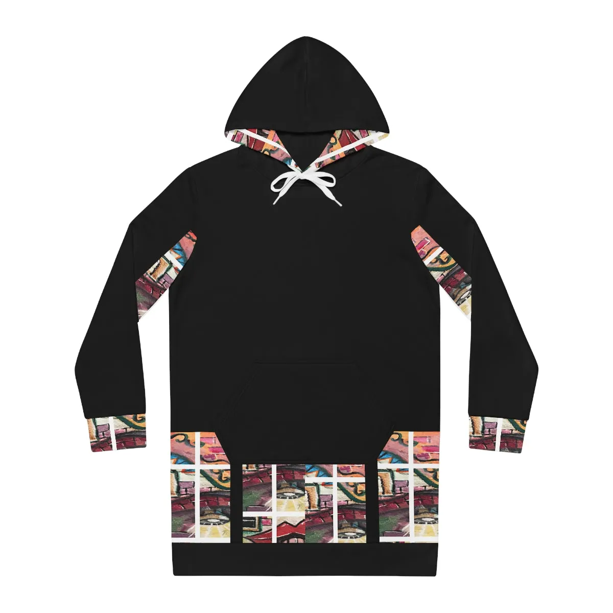 Women's Hoodie Dress (AOP) ARTFUL LITE
