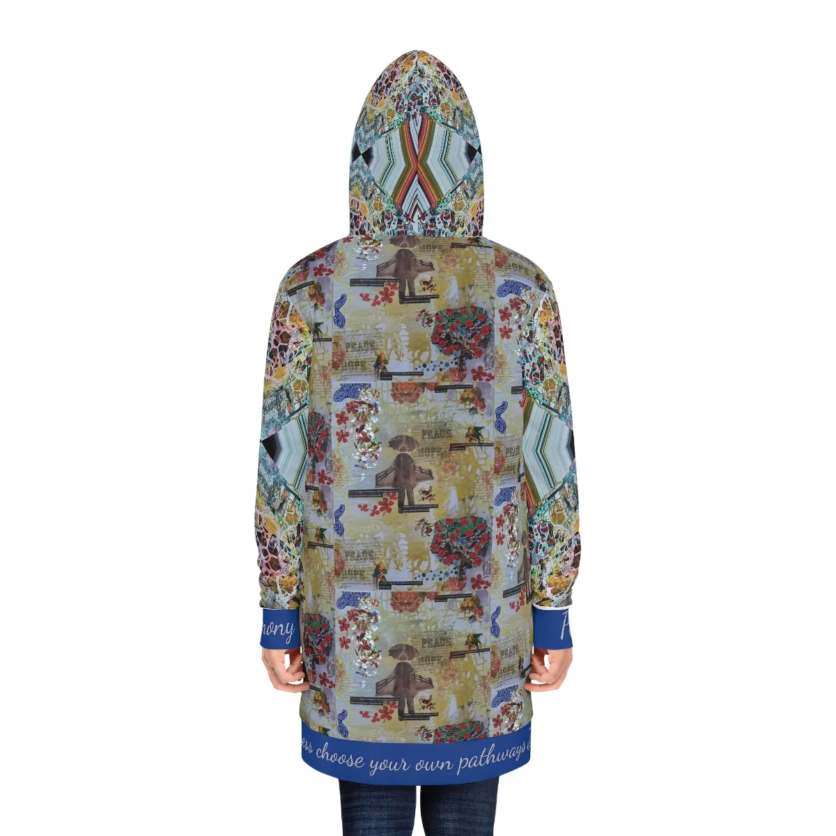 Women's Hoodie Dress (AOP) PATHWAYS