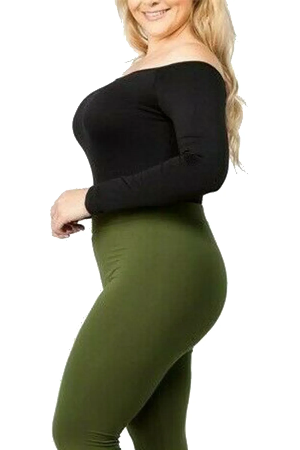 Womens Seamless Off the Shoulder Bodysuit Top