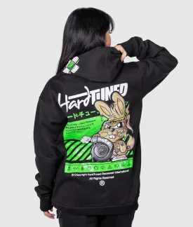 Women's Turbo Bunny Hoodie - Black