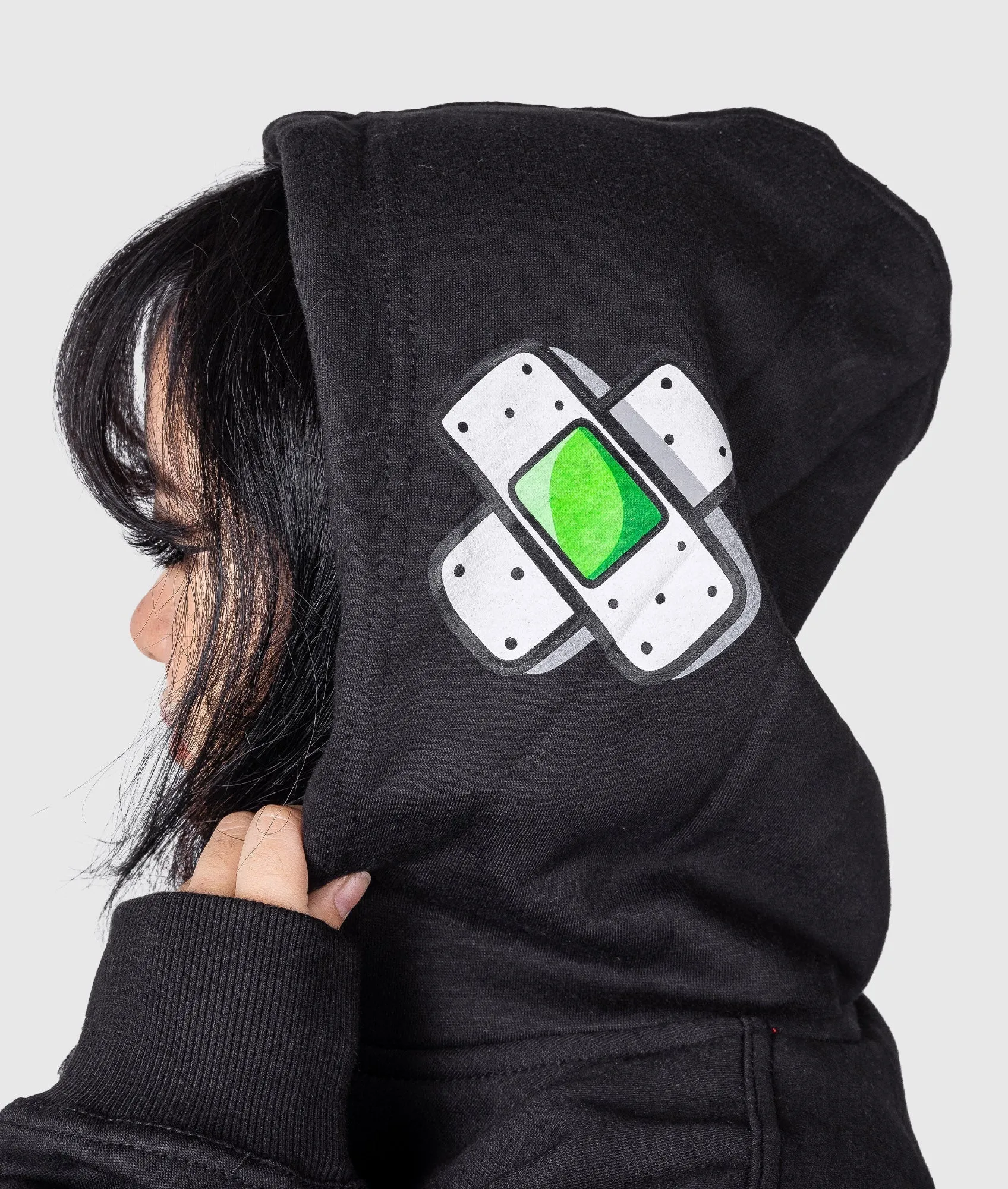 Women's Turbo Bunny Hoodie - Black