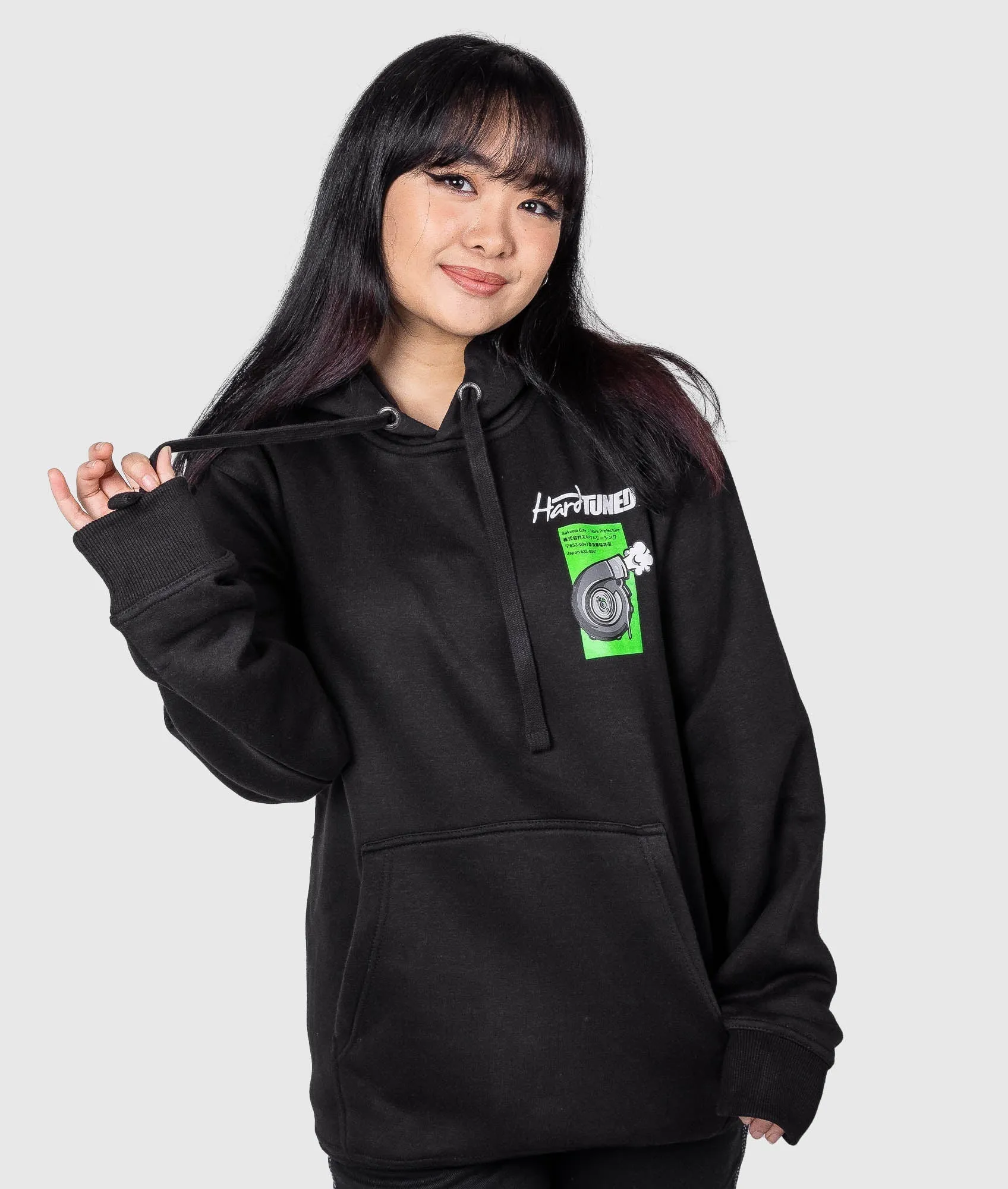 Women's Turbo Bunny Hoodie - Black