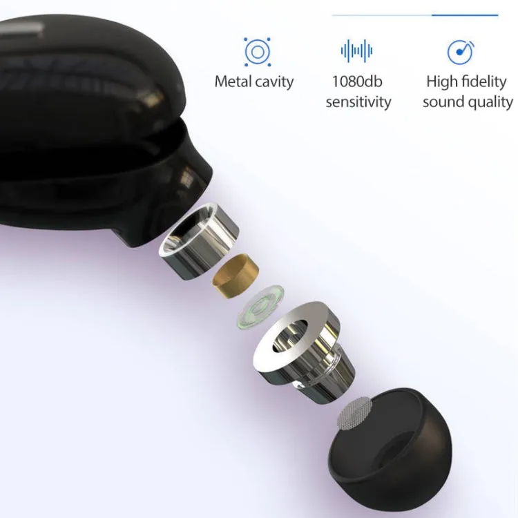 X9 Wireless Bluetooth 5.0 Mini In-Ear Unilateral Earphone(White)